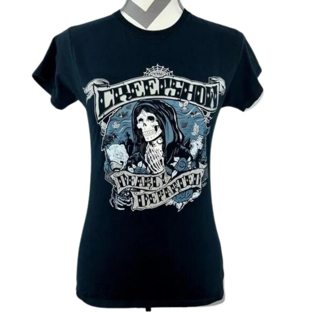 The Creepshow Dearly Departed Black Band Tee - Picture 1 of 6